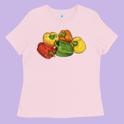 Peppers Ladies Tee Designed By Lillyallendesigns