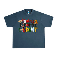 Midnight Navy santa's favorite student christmas Urban Heavy Tee - LillyAllenDesigns