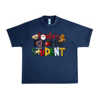 Navy santa's favorite student christmas Urban Heavy Tee - LillyAllenDesigns