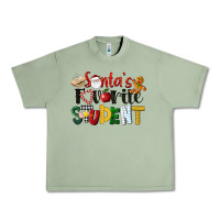 Oil Green santa's favorite student christmas Urban Heavy Tee - LillyAllenDesigns