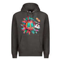 Smoke western registered nurse  medical instruments Premium Hoodie - BarkalooDesign