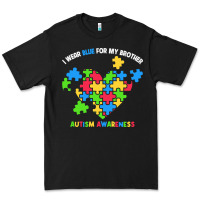 Wear Blue For My Brother Autism Premium Tee | Teevron