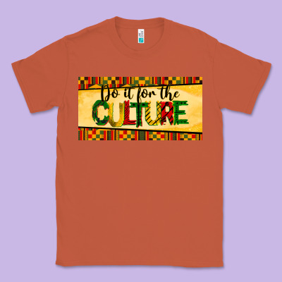Do It For The Culture License Plate Classic Tee Designed By Barkaloodesign