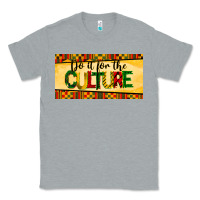 Heather Grey do it for the culture license plate Classic Tee - BarkalooDesign
