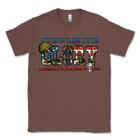 Chestnut It's the guts and it's the glory a hundred stripes Classic Tee - FaDigitalArtStudio