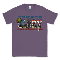 Lavender It's the guts and it's the glory a hundred stripes Classic Tee - FaDigitalArtStudio