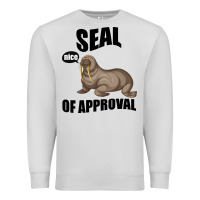 Dove Grey Seal nice Of Approval Premium Sweatshirt - Bettercallsaul