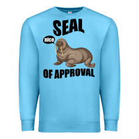 Ocean Blue Seal nice Of Approval Premium Sweatshirt - Bettercallsaul
