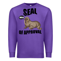 Purple Seal nice Of Approval Premium Sweatshirt - Bettercallsaul