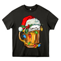 Asphalt christmas beer Heavy Core Tee - FaDigitalArtStudio