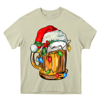 Mossy christmas beer Heavy Core Tee - FaDigitalArtStudio