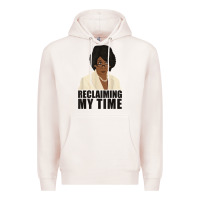 Pale Pink maxine reclaiming my time funny political quote t shirt Premium Hoodie - baoMotion