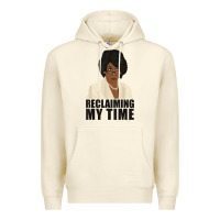 Sandshell maxine reclaiming my time funny political quote t shirt Premium Hoodie - baoMotion