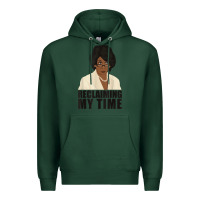 Sports Green maxine reclaiming my time funny political quote t shirt Premium Hoodie - baoMotion