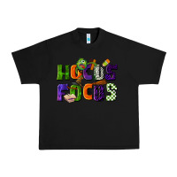 Black Hocus Focus Teacher Halloween Urban Heavy Tee - LillyAllenDesigns