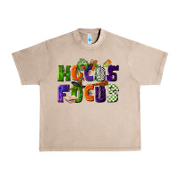 French Oak Hocus Focus Teacher Halloween Urban Heavy Tee - LillyAllenDesigns