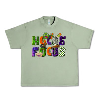 Oil Green Hocus Focus Teacher Halloween Urban Heavy Tee - LillyAllenDesigns