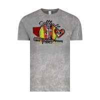 Cloud Rock softball vibes Vintage Tee - SublimationCraftShop