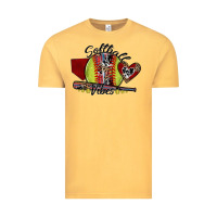 Vintage Mustard softball vibes Vintage Tee - SublimationCraftShop
