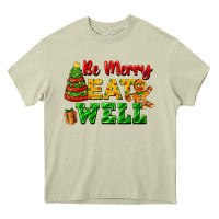 Mossy be merry eat well Heavy Core Tee - FaDigitalArtStudio