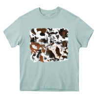 Arona cowhide background Heavy Core Tee - RanaPortraitStore