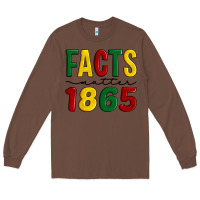 Chestnut facts matter 1865 Long Sleeve Tee - Artiststas
