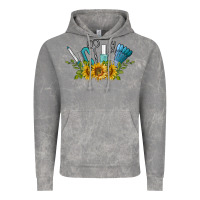 Cloud Rock nail tools with sunflower Vintage Hoodie - BarkalooDesign