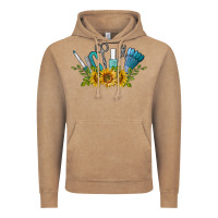 Vintage Coffee nail tools with sunflower Vintage Hoodie - BarkalooDesign