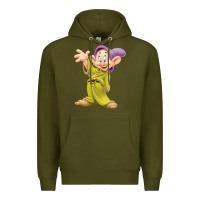 Army Green dopey Premium Hoodie - baoMotion
