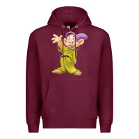 Burgundy dopey Premium Hoodie - baoMotion