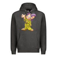 Charcoal Heather dopey Premium Hoodie - baoMotion