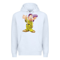 White dopey Premium Hoodie - baoMotion
