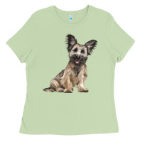 Matcha Skye Terrier Dog Illustrations Ladies Tee - LillyAllenDesigns