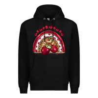 Black cherry rainbow Premium Hoodie - BarkalooDesign