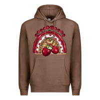 Chestnut cherry rainbow Premium Hoodie - BarkalooDesign