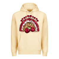 Pina Colada cherry rainbow Premium Hoodie - BarkalooDesign
