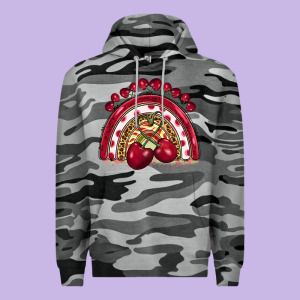 Cherry Rainbow Premium Hoodie Designed By Barkaloodesign
