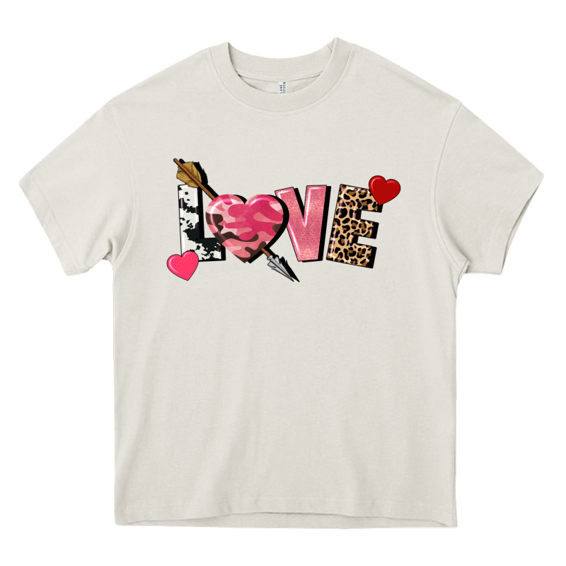 Love Valentine's Day Heavy Core Tee by FaDigitalArtStudio | Teevron