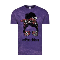 Cloud Purple race mom Vintage Tee - SublimationCraftShop
