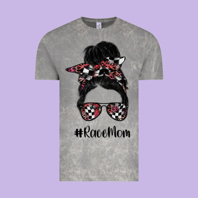 Race Mom Vintage Tee Designed By Sublimationcraftshop
