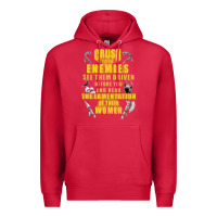 Cardinal crushs your enemies merch Premium Hoodie - baoMotion