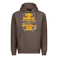 Coffee crushs your enemies merch Premium Hoodie - baoMotion