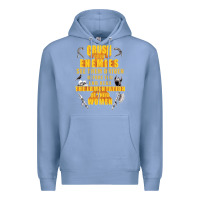 Colony Blue crushs your enemies merch Premium Hoodie - baoMotion