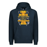 Navy crushs your enemies merch Premium Hoodie - baoMotion