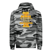 Slate Camo crushs your enemies merch Premium Hoodie - baoMotion