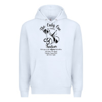 White The Only One Salon Premium Hoodie - Jasminsmagicworld