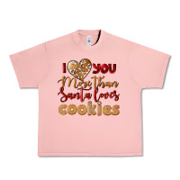 Salmon i love you more than santa loves cookies Urban Heavy Tee - LillyAllenDesigns