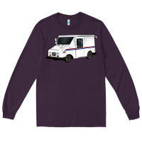 Plum mail truck Long Sleeve Tee - Artiststas