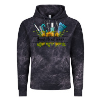 Cloud Black customize nail tools with sunflower preview Vintage Hoodie - BarkalooDesign