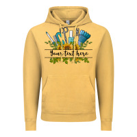 Vintage Mustard customize nail tools with sunflower preview Vintage Hoodie - BarkalooDesign